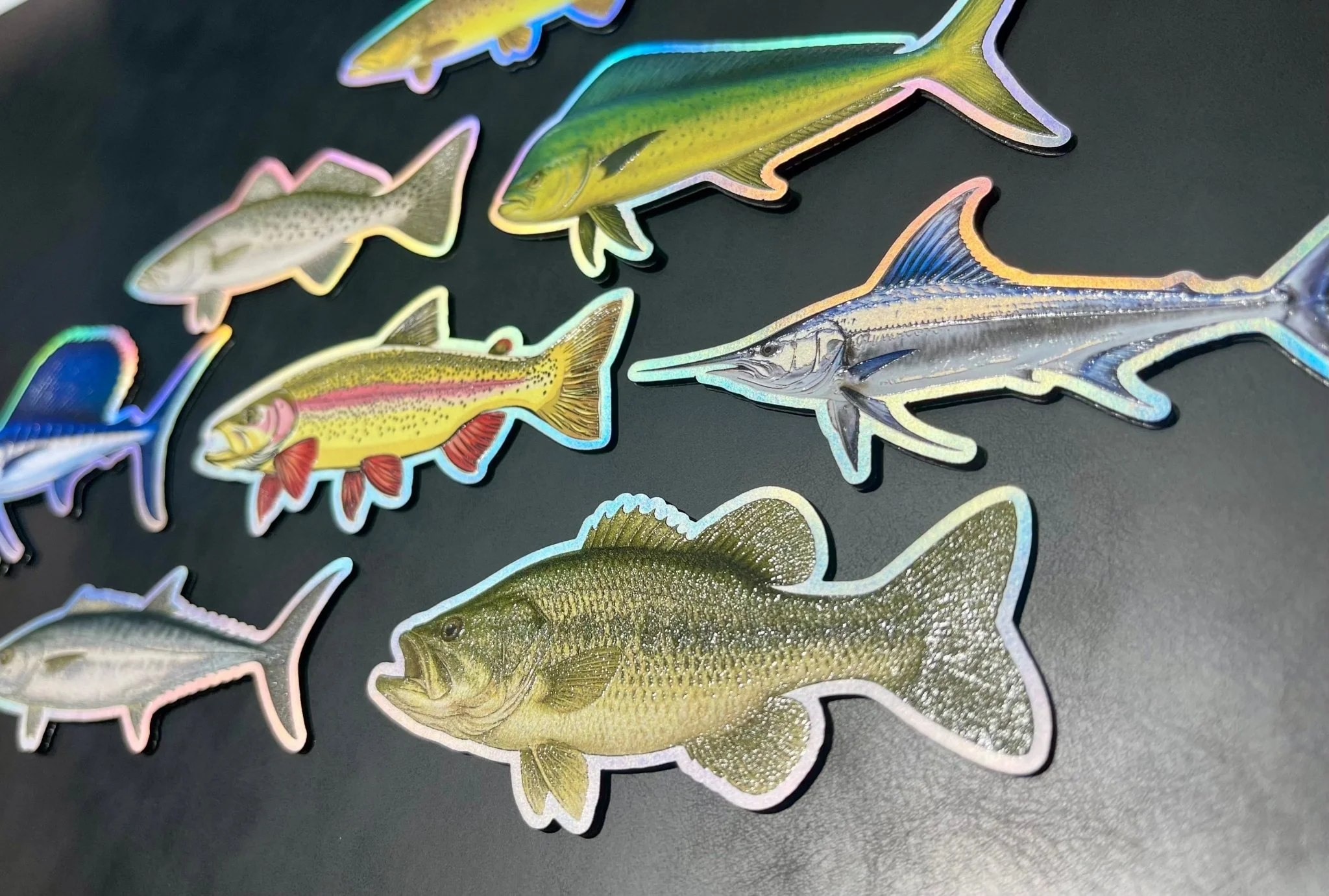 Die Cut UV Printed Texture Build Fish & Animal Patches - Image 10