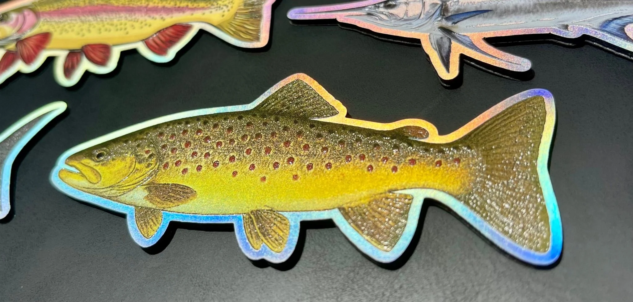 Die Cut UV Printed Texture Build Fish & Animal Patches - Image 12