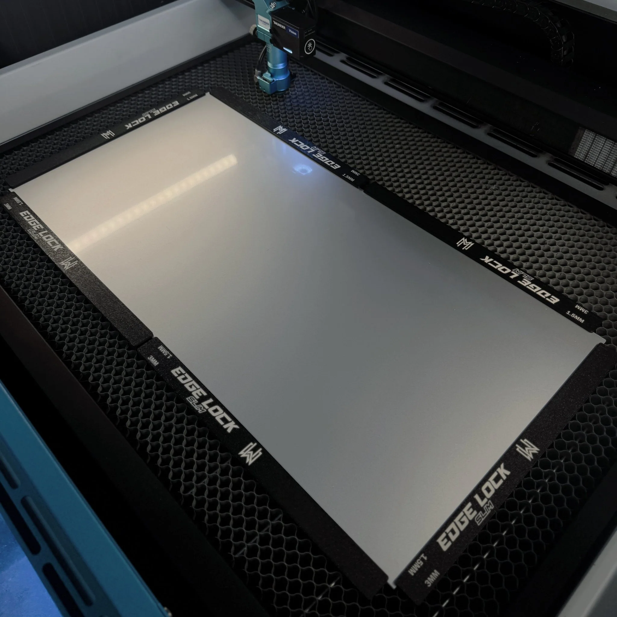 Edge Lock SLIM – Magnetic Hold Down Bars for Laser Engraving - Image 2