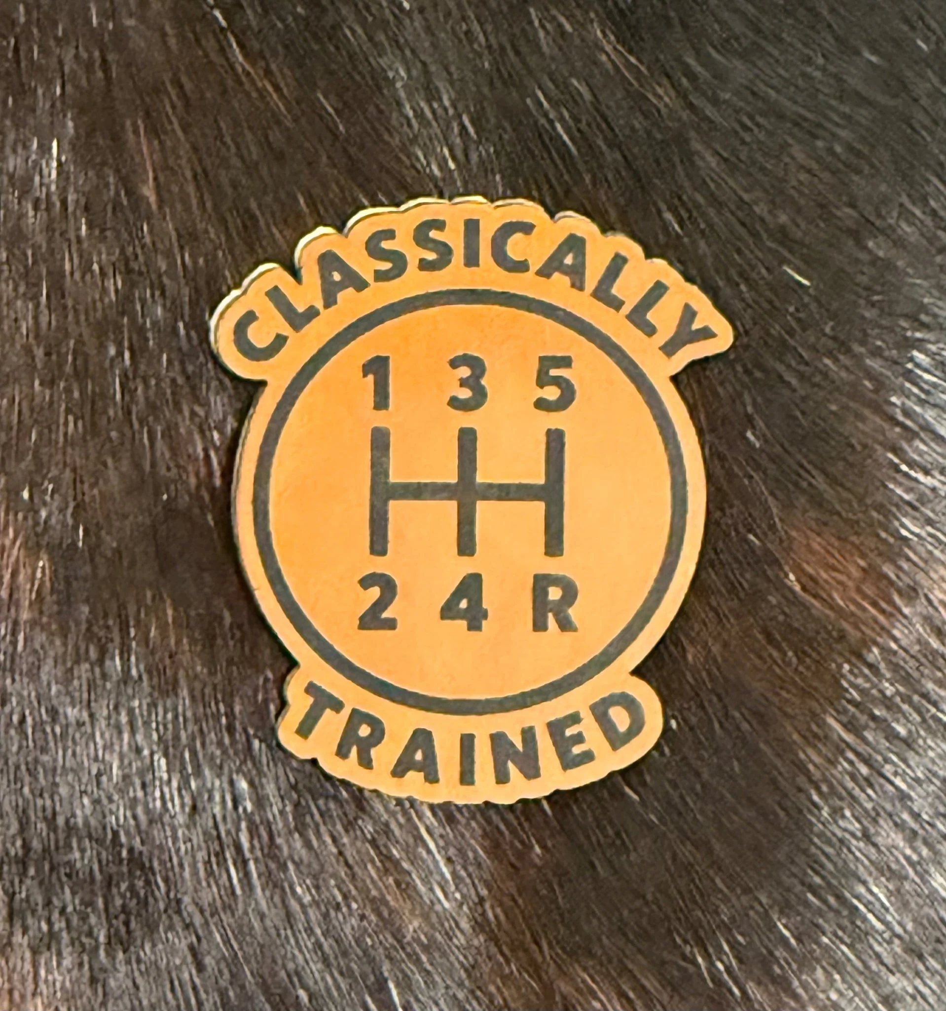 Engraved Classically Trained Patch