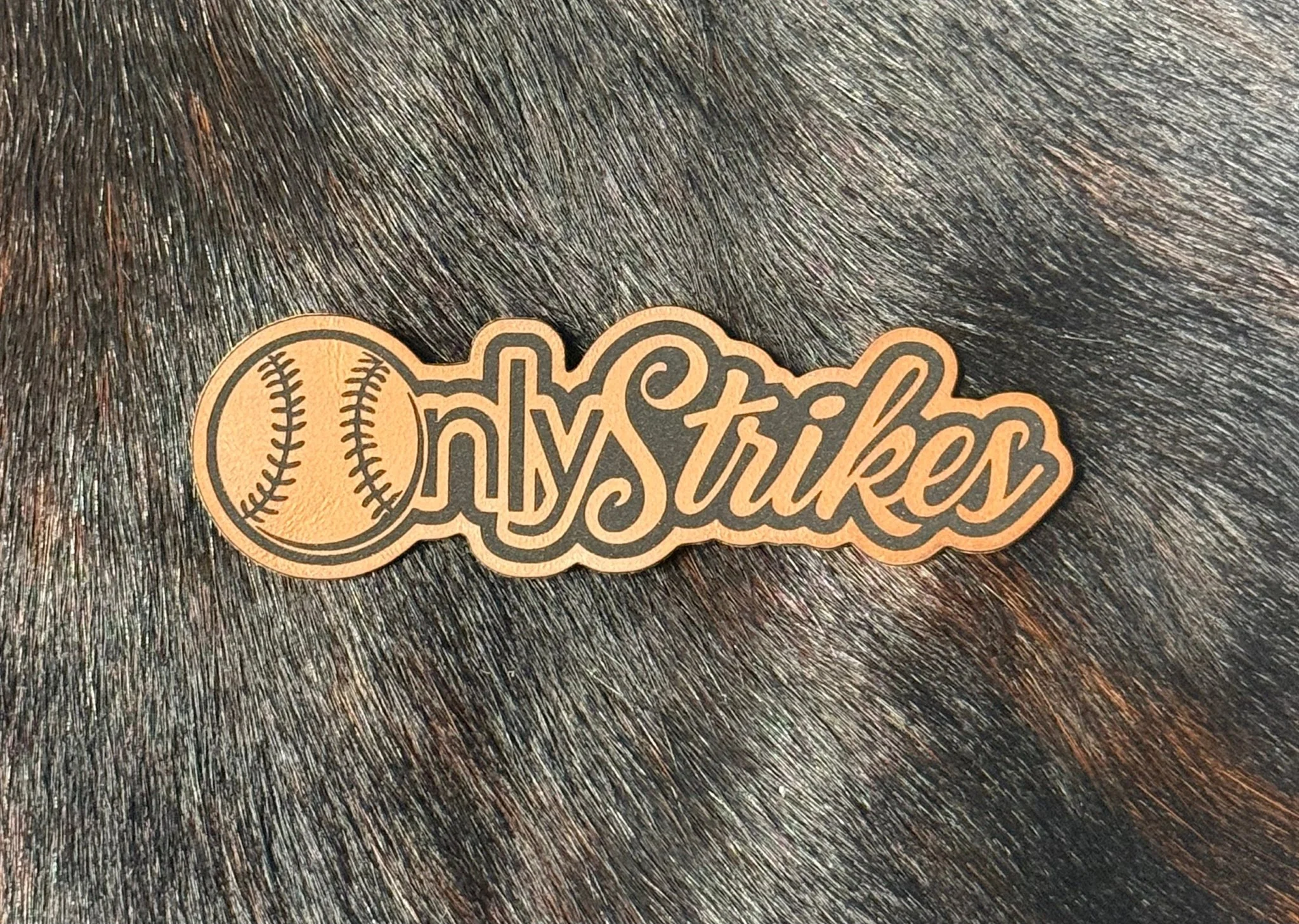Engraved Only Strikes Patch