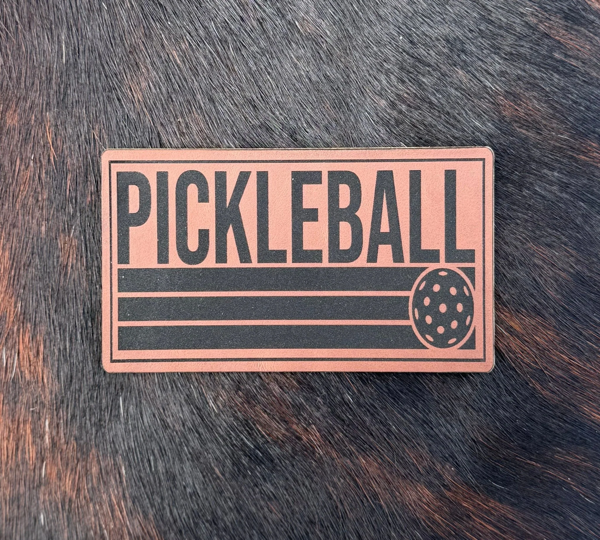 Engraved Pickleball Patch