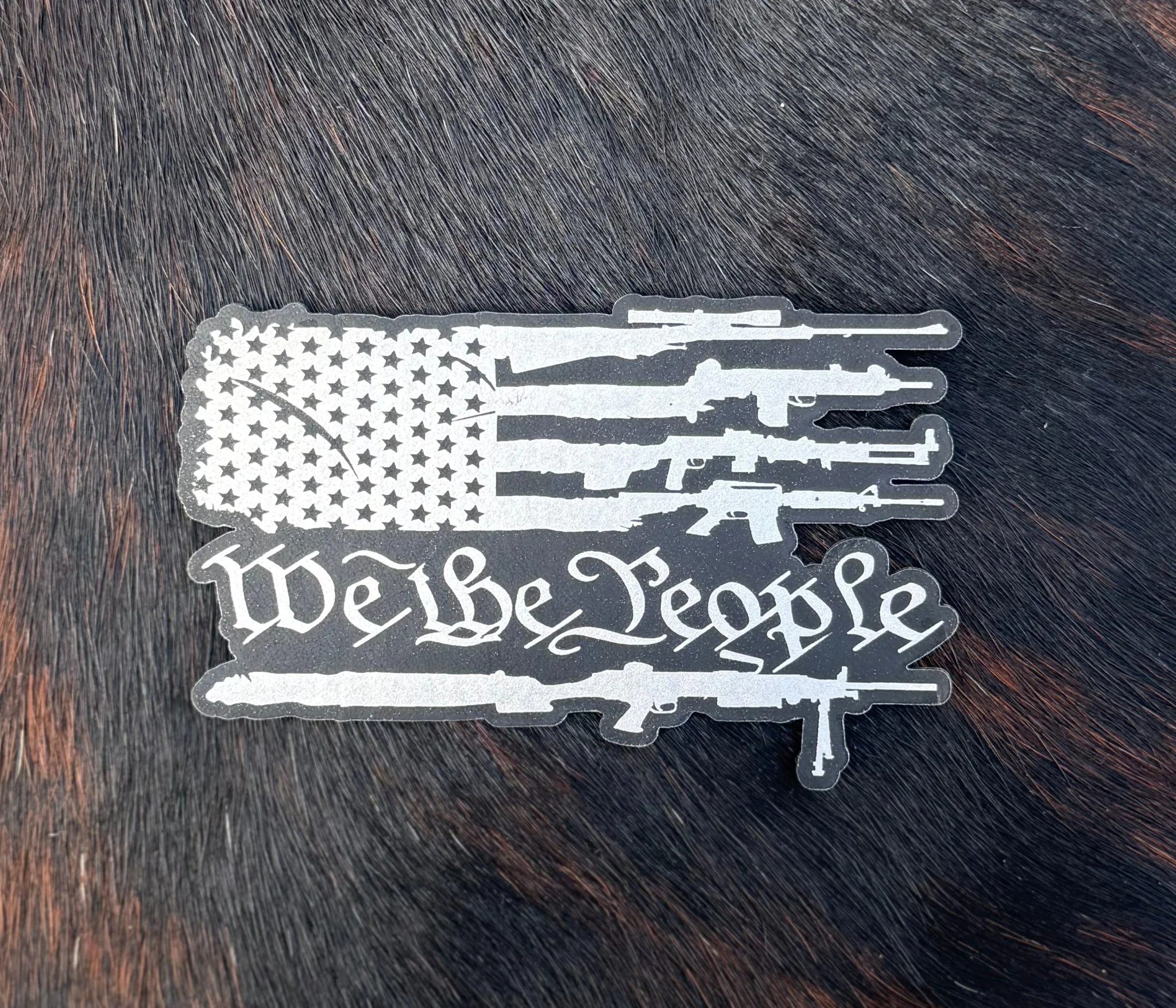 Engraved We The People Patch