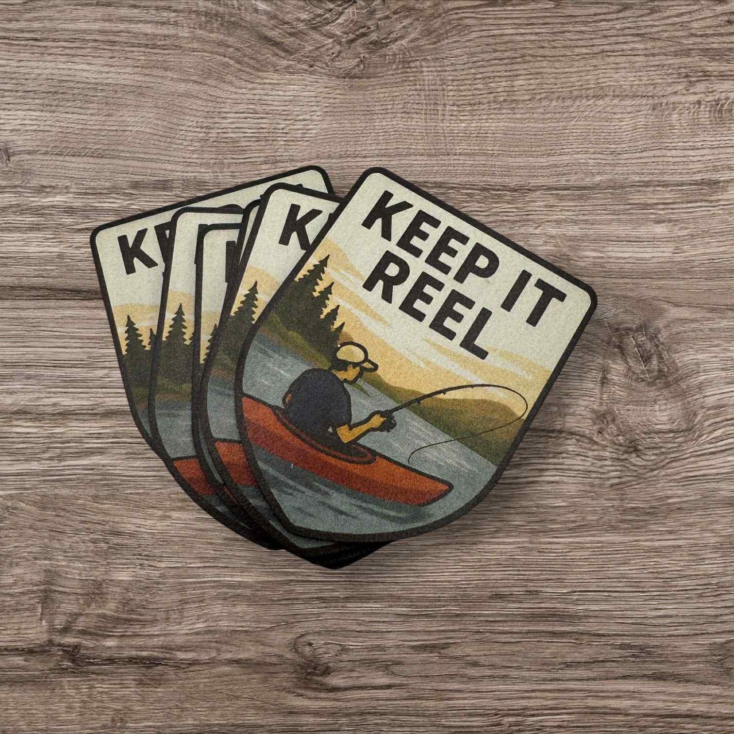 Kayak Life - UV Printed Patch - Image 2