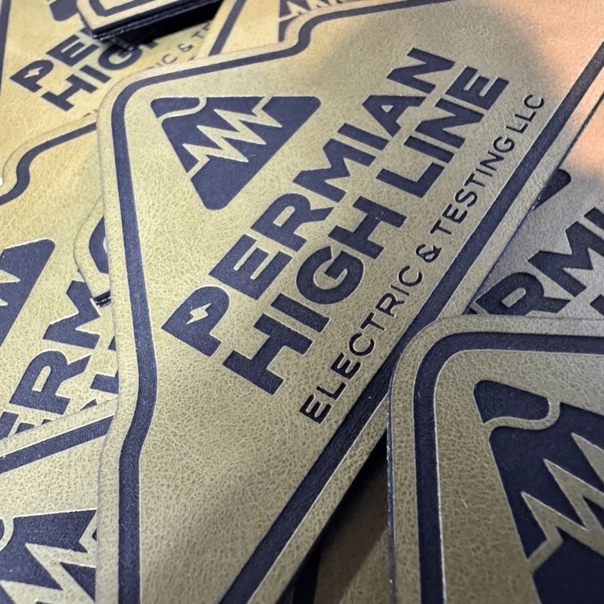 Laser Engraved Leatherette Patches - Image 4