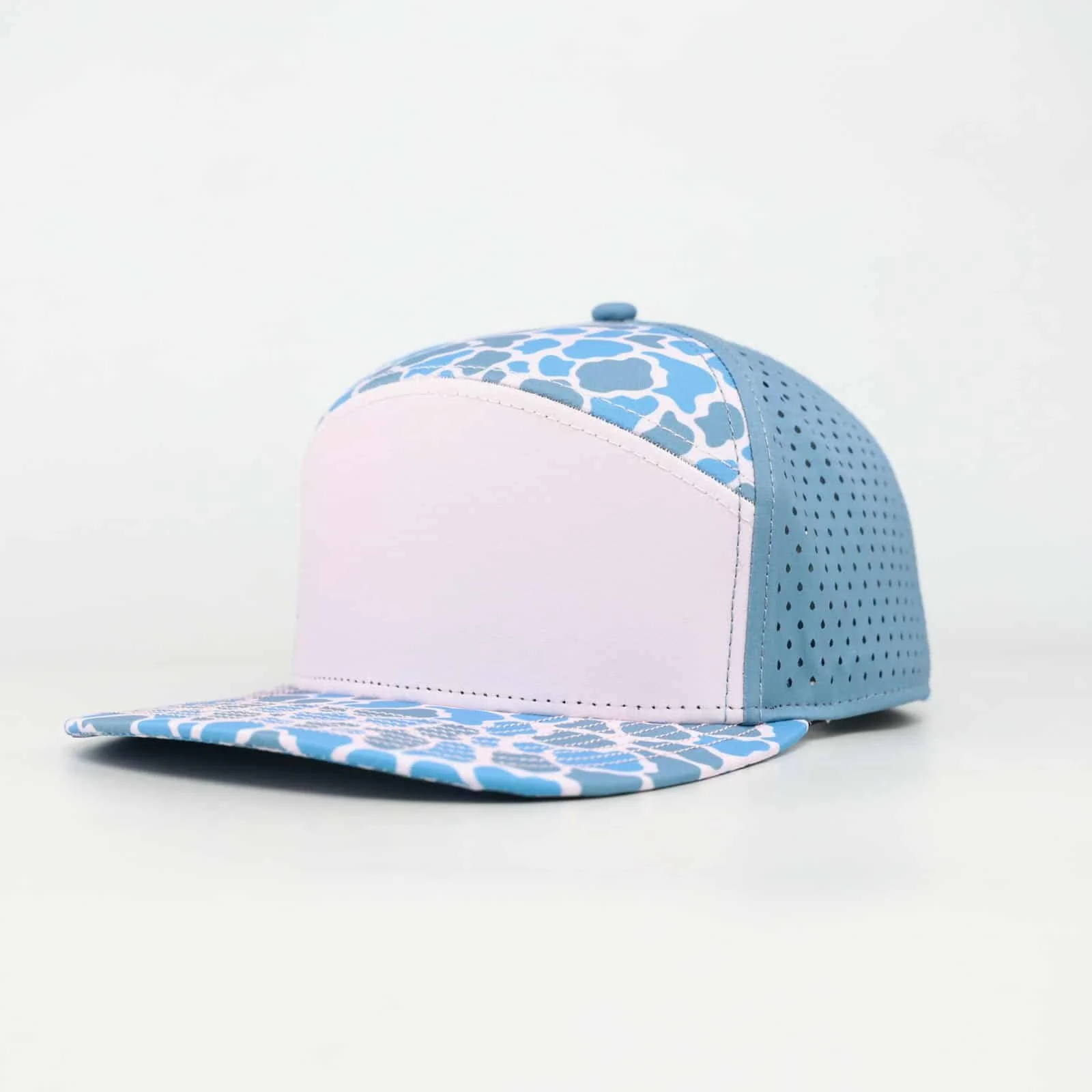 light shade of pink front with blue camo