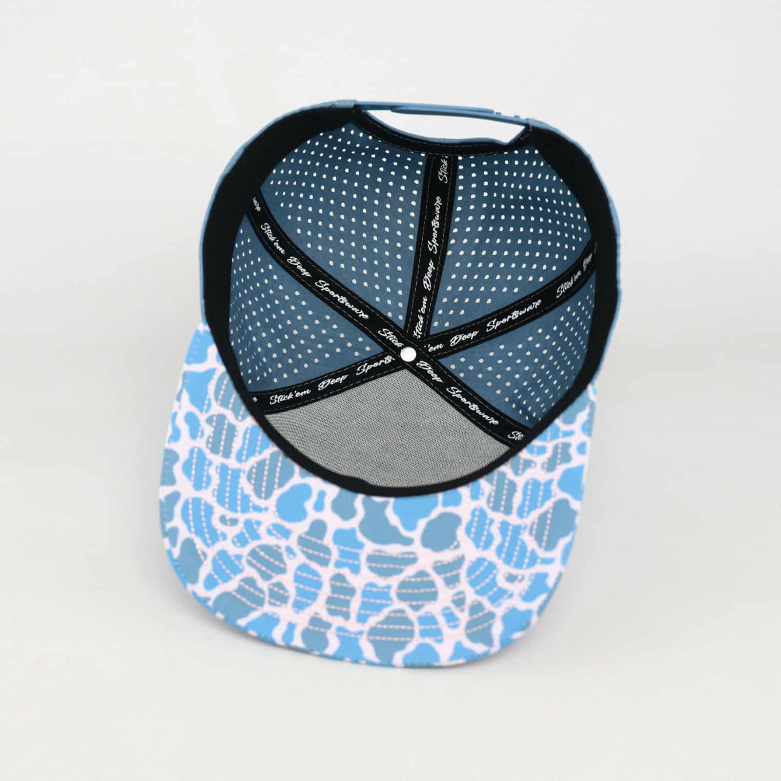 light shade of pink front with blue camo - Image 2