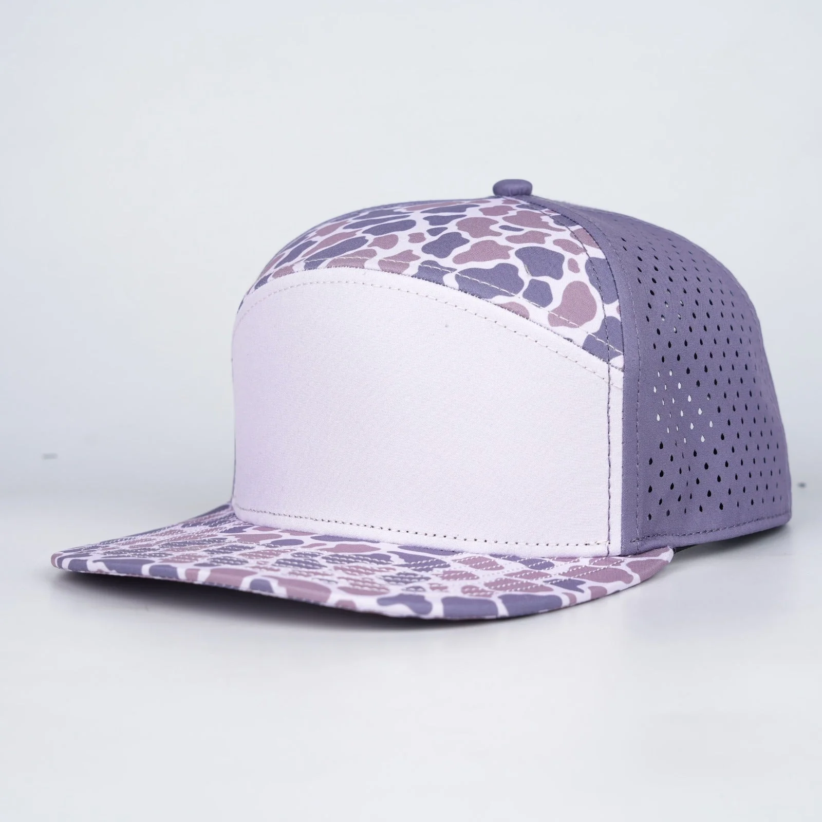light shade of pink front with pink and grey camo