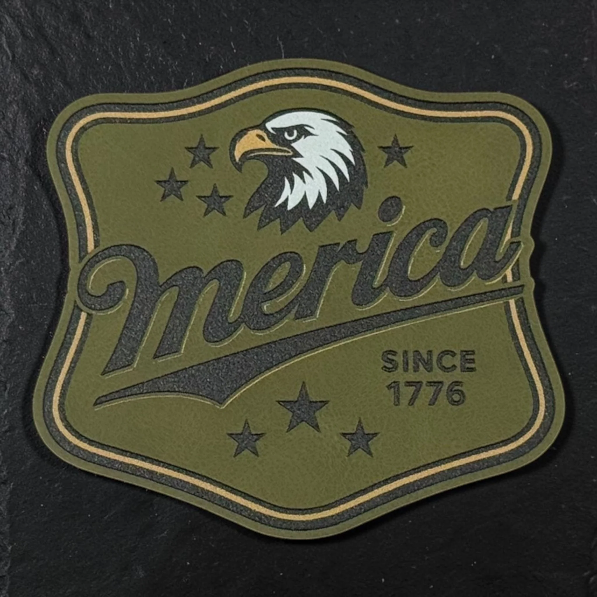 'Merica - UV Printed Patch - Image 3