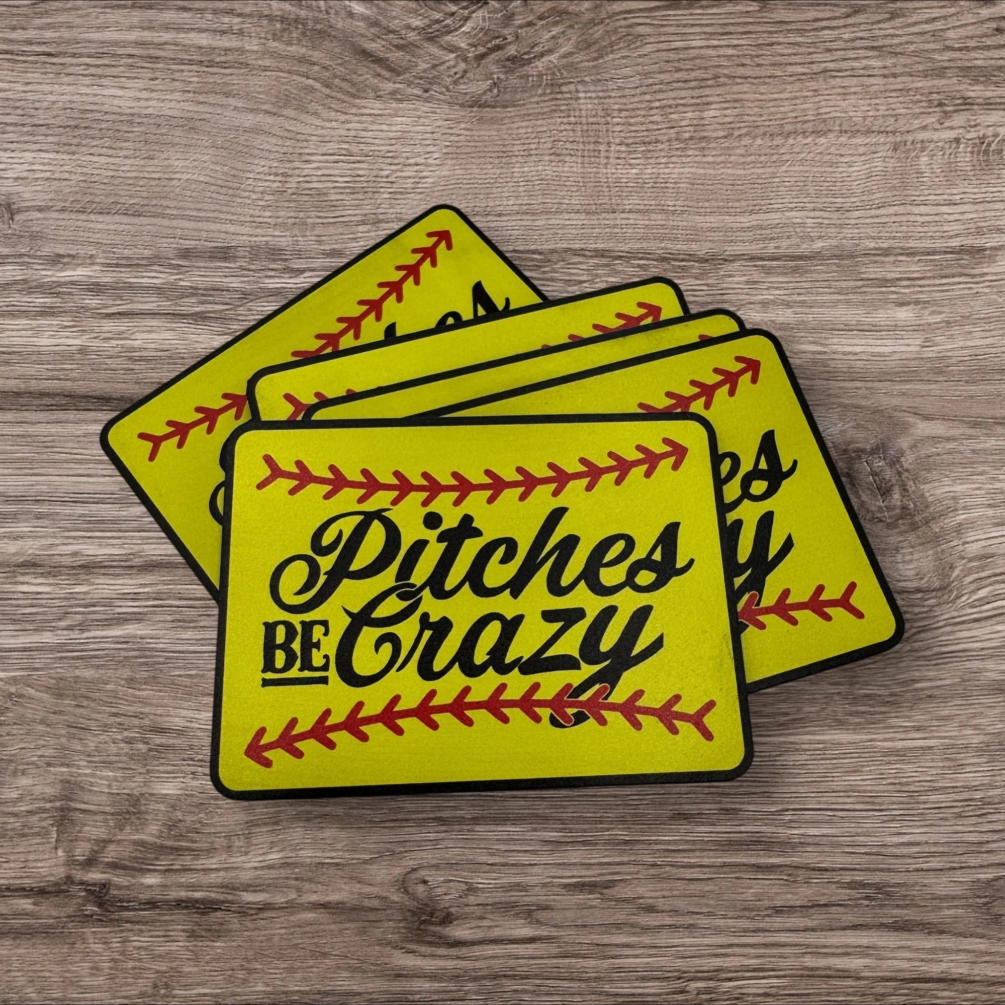 Pitches Be Crazy - UV Printed Patch - Image 2
