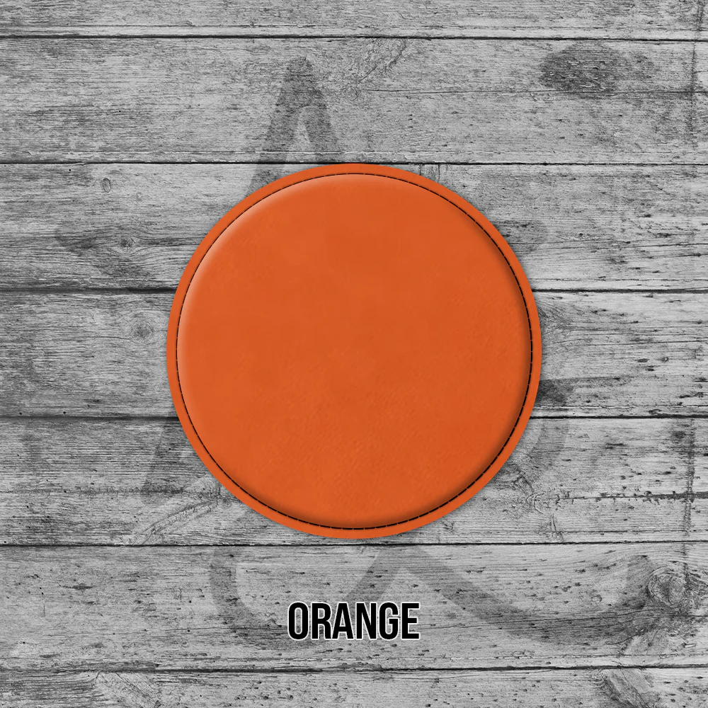 Coasters (6pk of 4" Circle): Heritage Collection Premium Leatherette® - Image 15