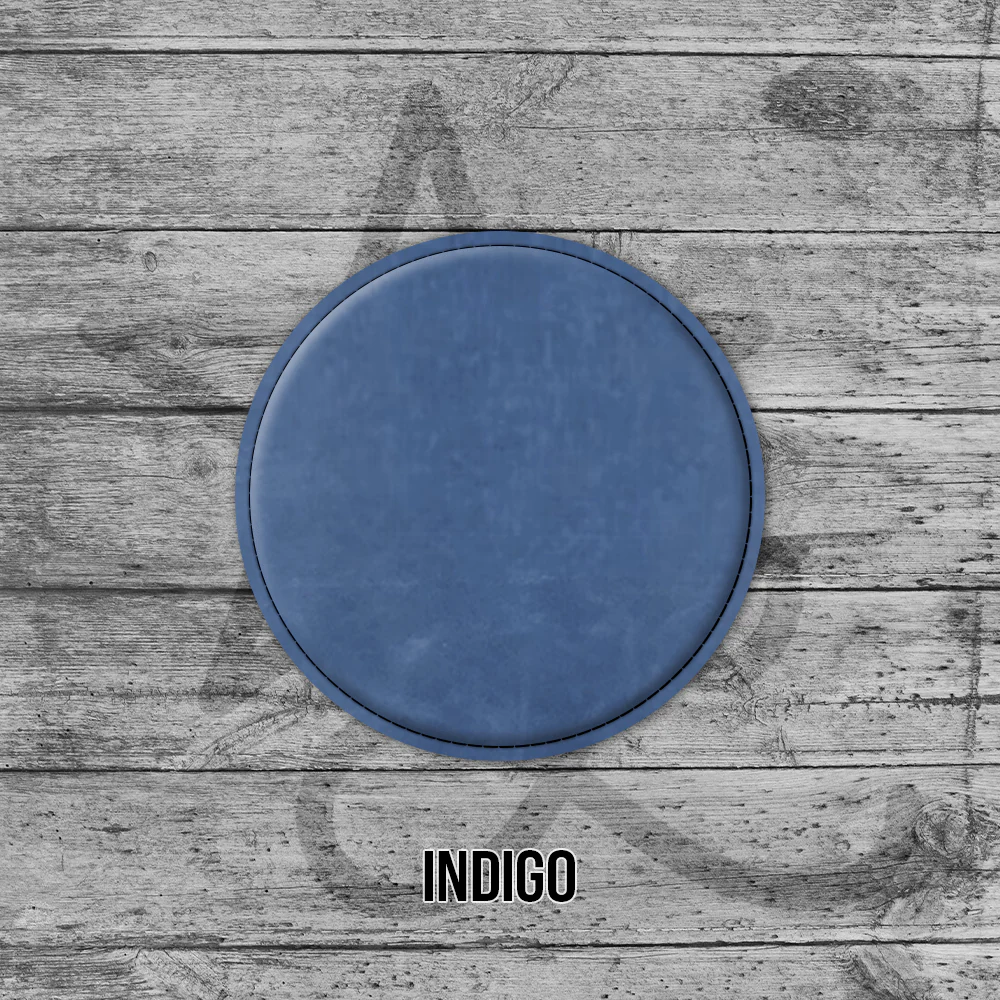 Coasters (6pk of 4" Circle): Heritage Collection Premium Leatherette® - Image 6