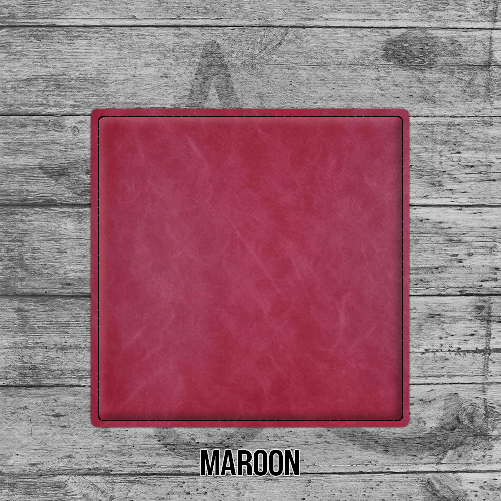 Coasters (6pk of 4" Square): Heritage Collection Premium Leatherette® - Image 13
