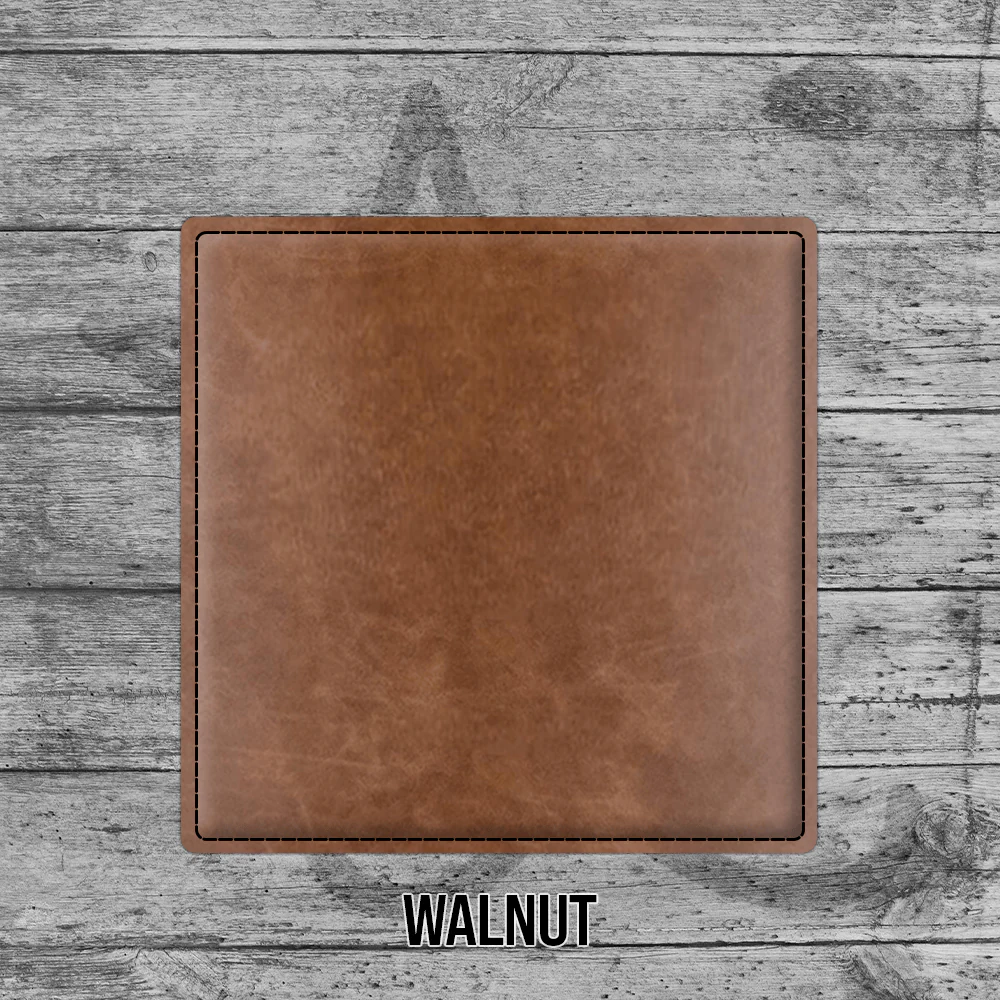 Coasters (6pk of 4" Square): Heritage Collection Premium Leatherette® - Image 3