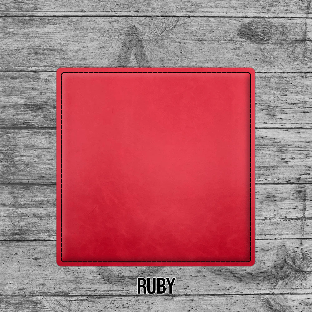 Coasters (6pk of 4" Square): Heritage Collection Premium Leatherette® - Image 9