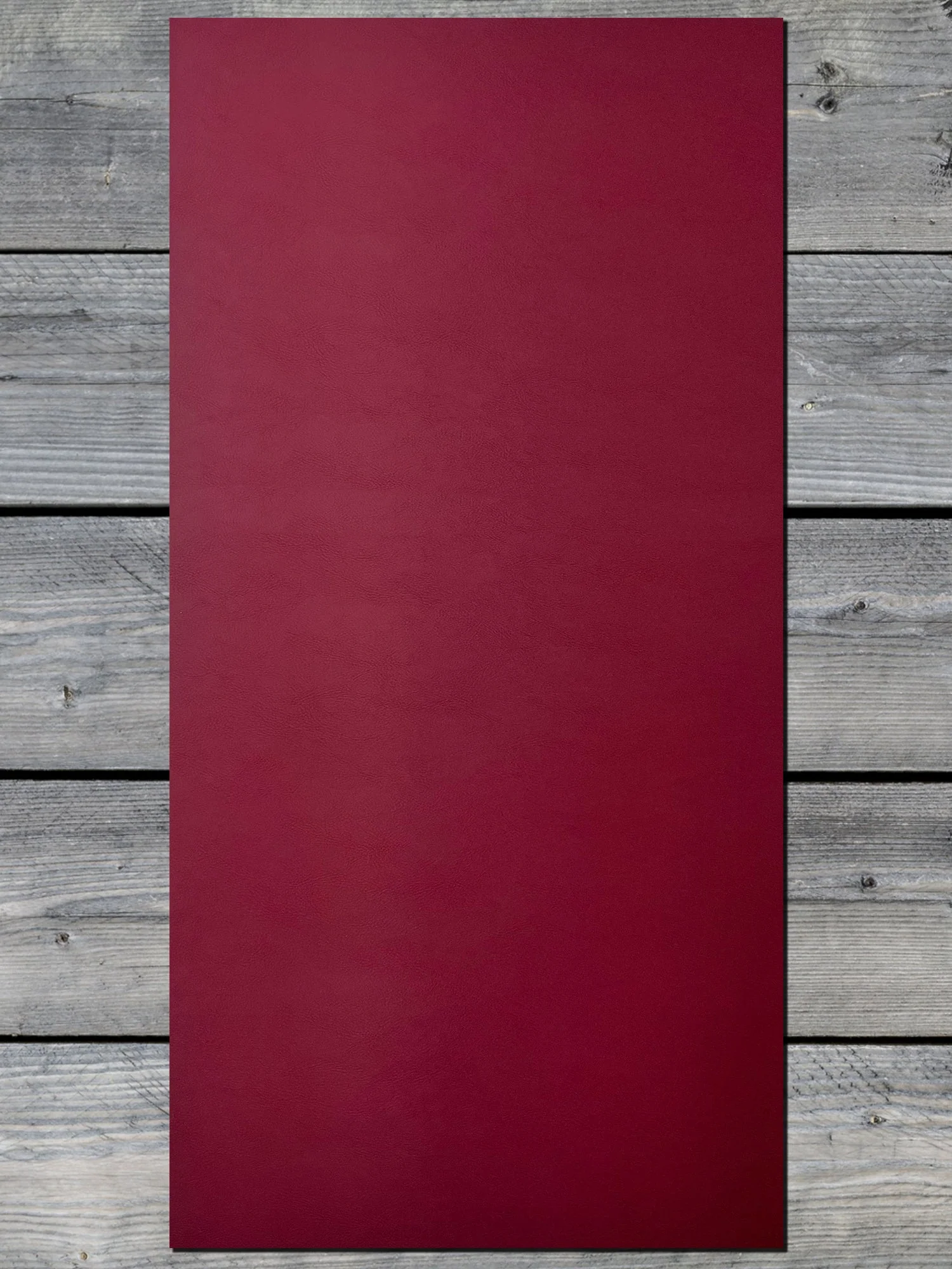 Maroon / Silver Durra-Bull Premium Leatherette® Sheets (12x24) - Image 3