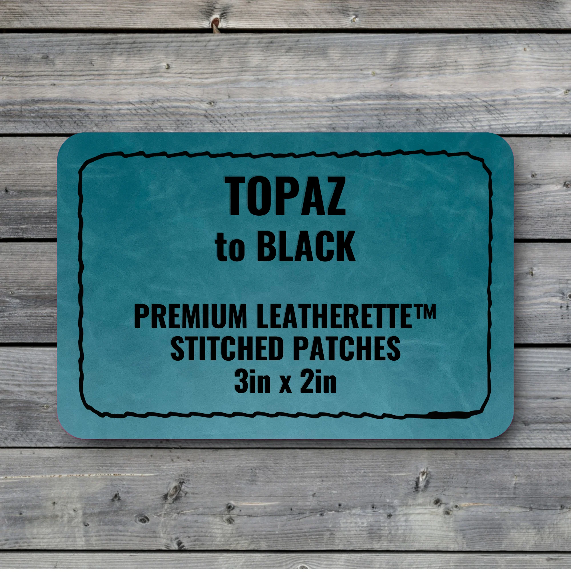 Stitched Premium Leatherette® Patches - 2"x3" Rectangle - Image 16