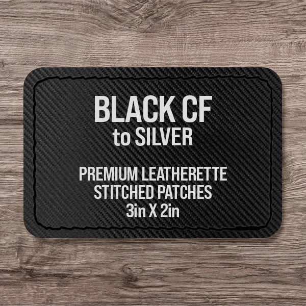 Stitched Premium Leatherette® Patches - 2"x3" Rectangle - Image 29