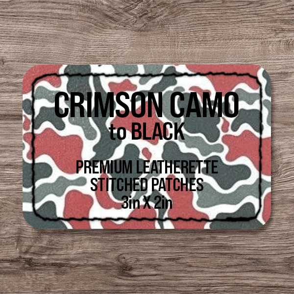 Stitched Premium Leatherette® Patches - 2"x3" Rectangle - Image 33