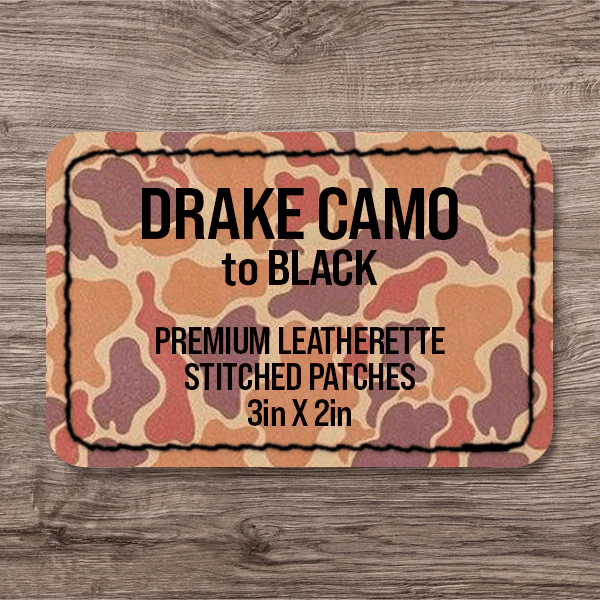 Stitched Premium Leatherette® Patches - 2"x3" Rectangle - Image 34