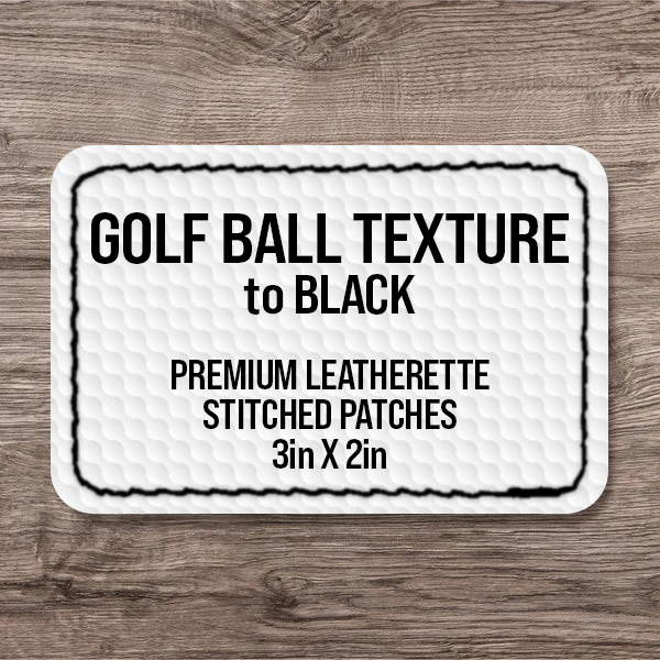 Stitched Premium Leatherette® Patches - 2"x3" Rectangle - Image 37