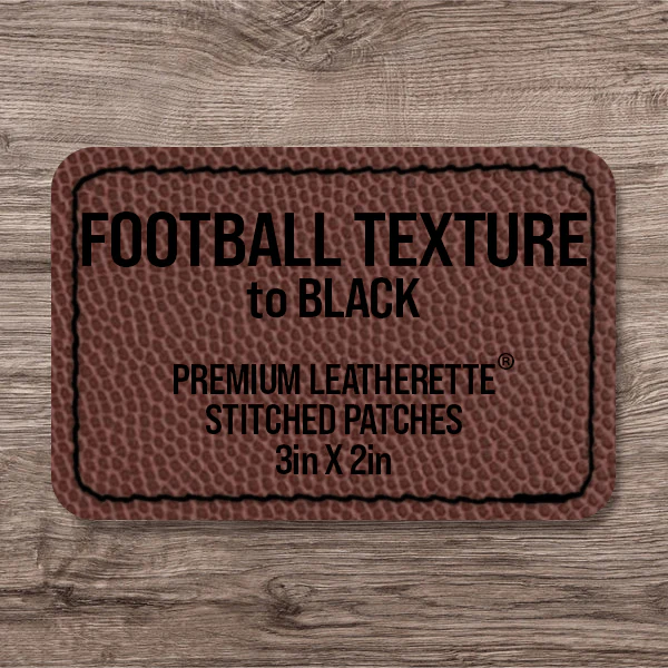 Stitched Premium Leatherette® Patches - 2"x3" Rectangle - Image 57