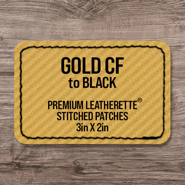 Stitched Premium Leatherette® Patches - 2"x3" Rectangle - Image 58