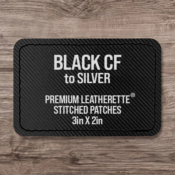Stitched Premium Leatherette® Patches - 2"x3" Rectangle - Image 63