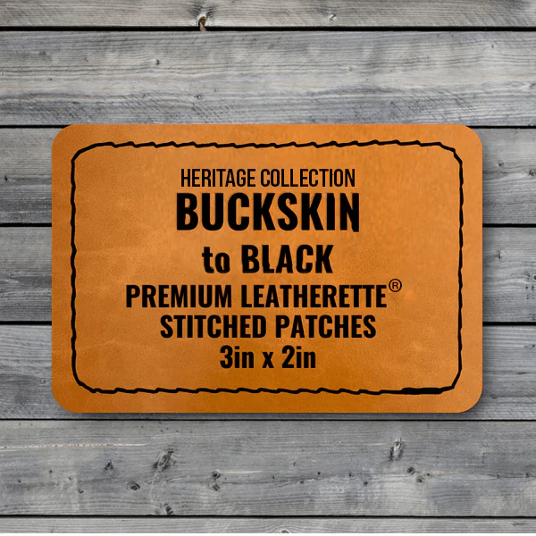 Stitched Premium Leatherette® Patches - 2"x3" Rectangle - Image 67