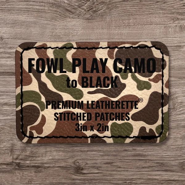 Stitched Premium Leatherette® Patches - 2"x3" Rectangle - Image 72