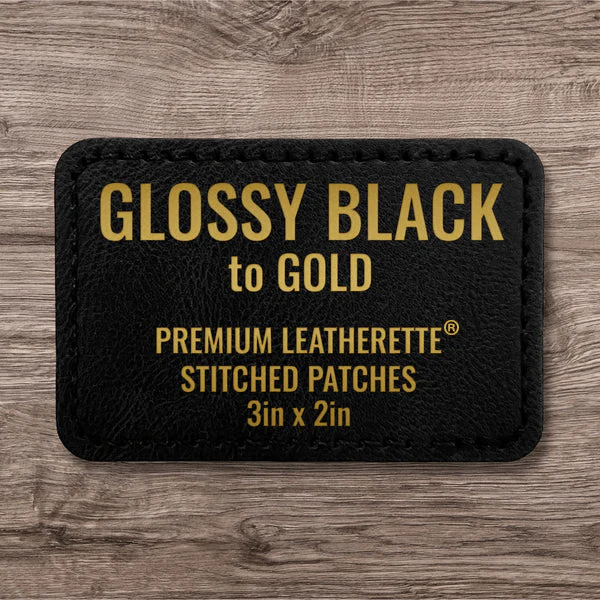 Stitched Premium Leatherette® Patches - 2"x3" Rectangle - Image 73