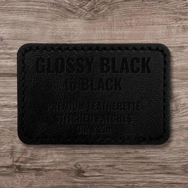 Stitched Premium Leatherette® Patches - 2"x3" Rectangle - Image 75