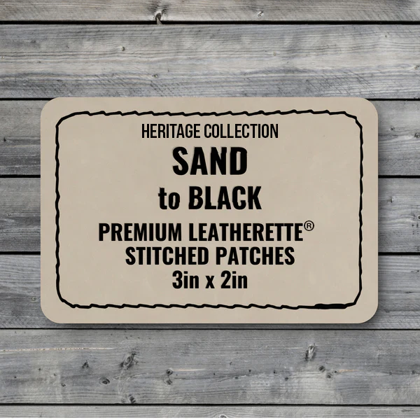 Stitched Premium Leatherette® Patches - 2"x3" Rectangle - Image 90