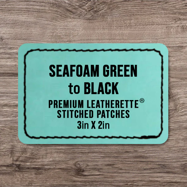 Stitched Premium Leatherette® Patches - 2"x3" Rectangle - Image 91
