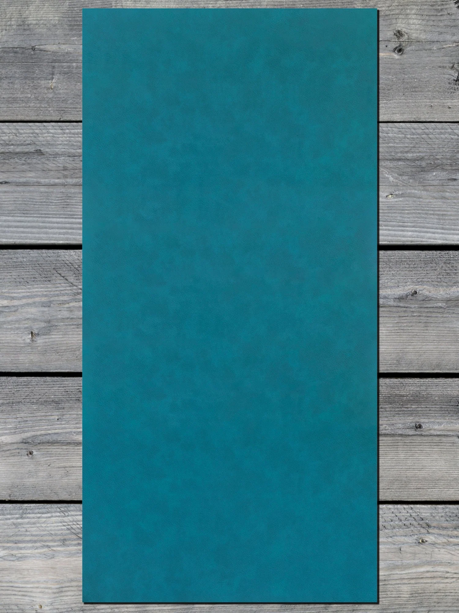 BLEMISHED Turquoise / Black Durra-Bull Premium Leatherette® Sheets (12x24) - Image 3