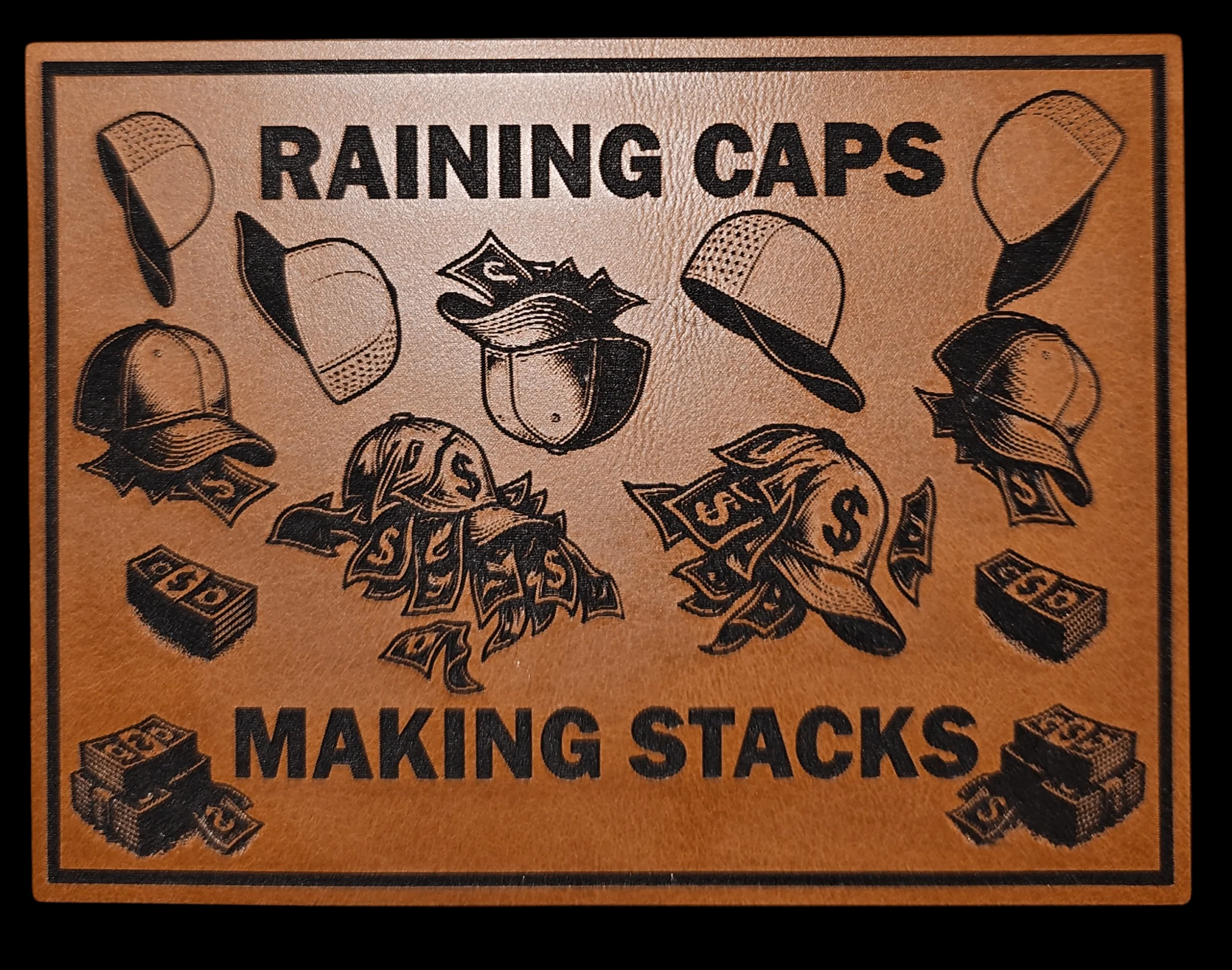 RAINING CAPS MAKING STACKS Digital File