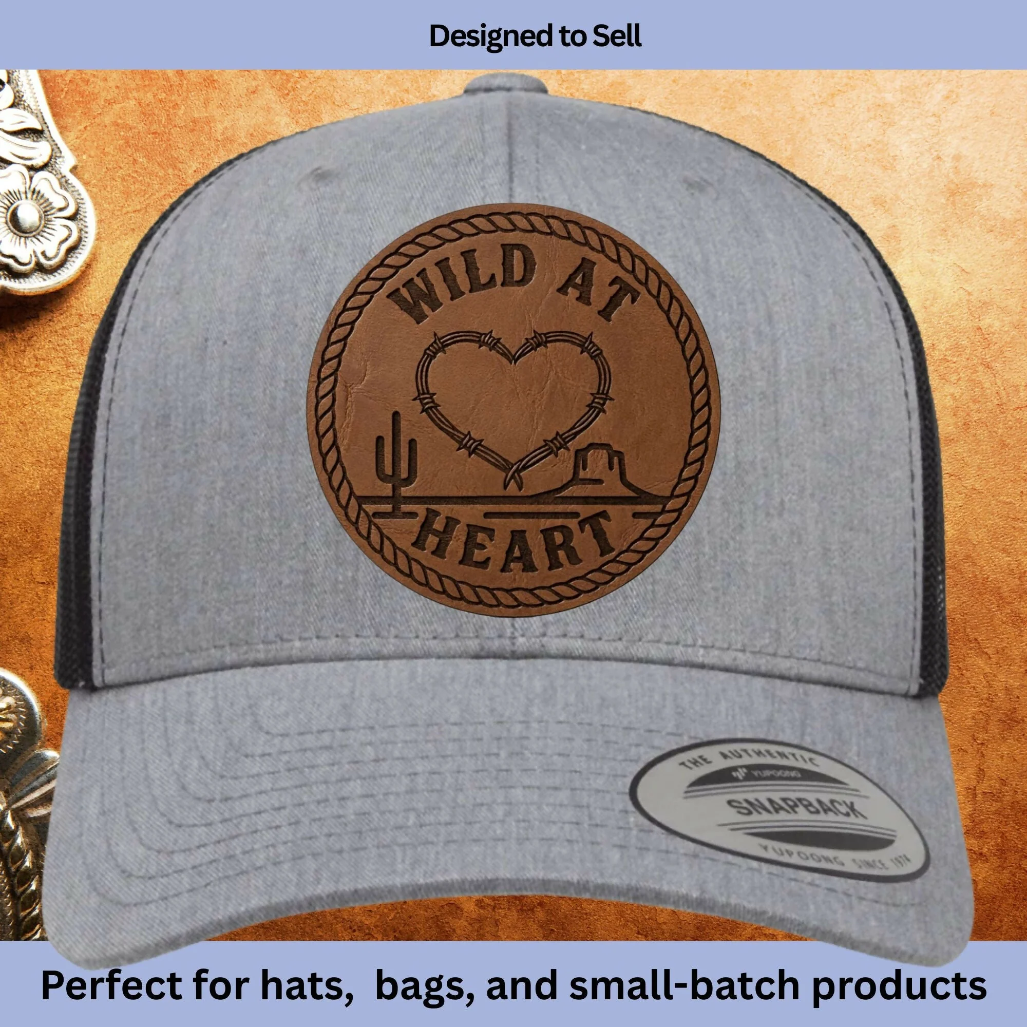 Rough Love Western Patch SVG Bundle - Image 5