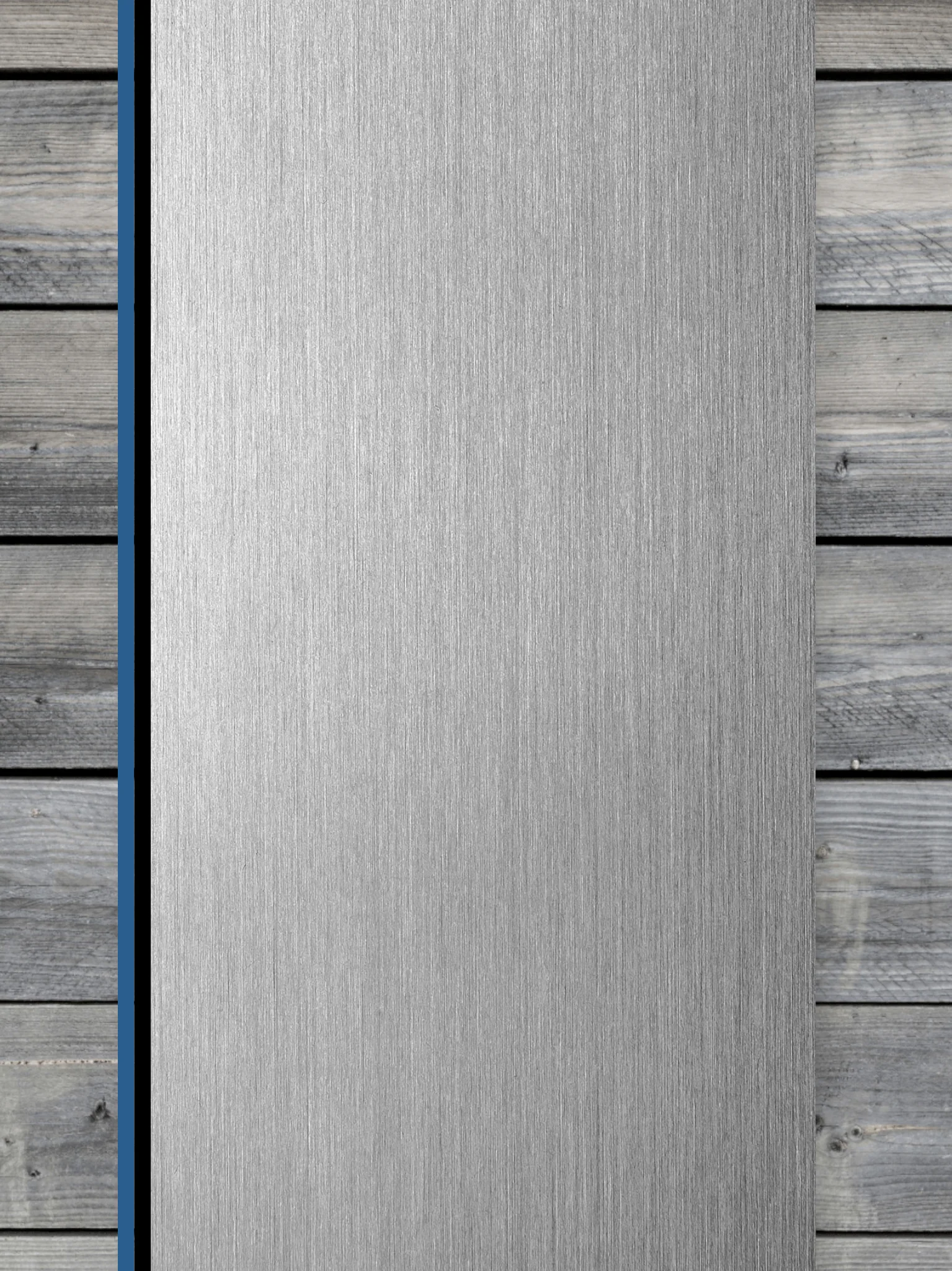 Acrylic: Stainless / Black / Blue TriLayer Durra-Bull™ Laserable Panels (12"x24") - Image 2