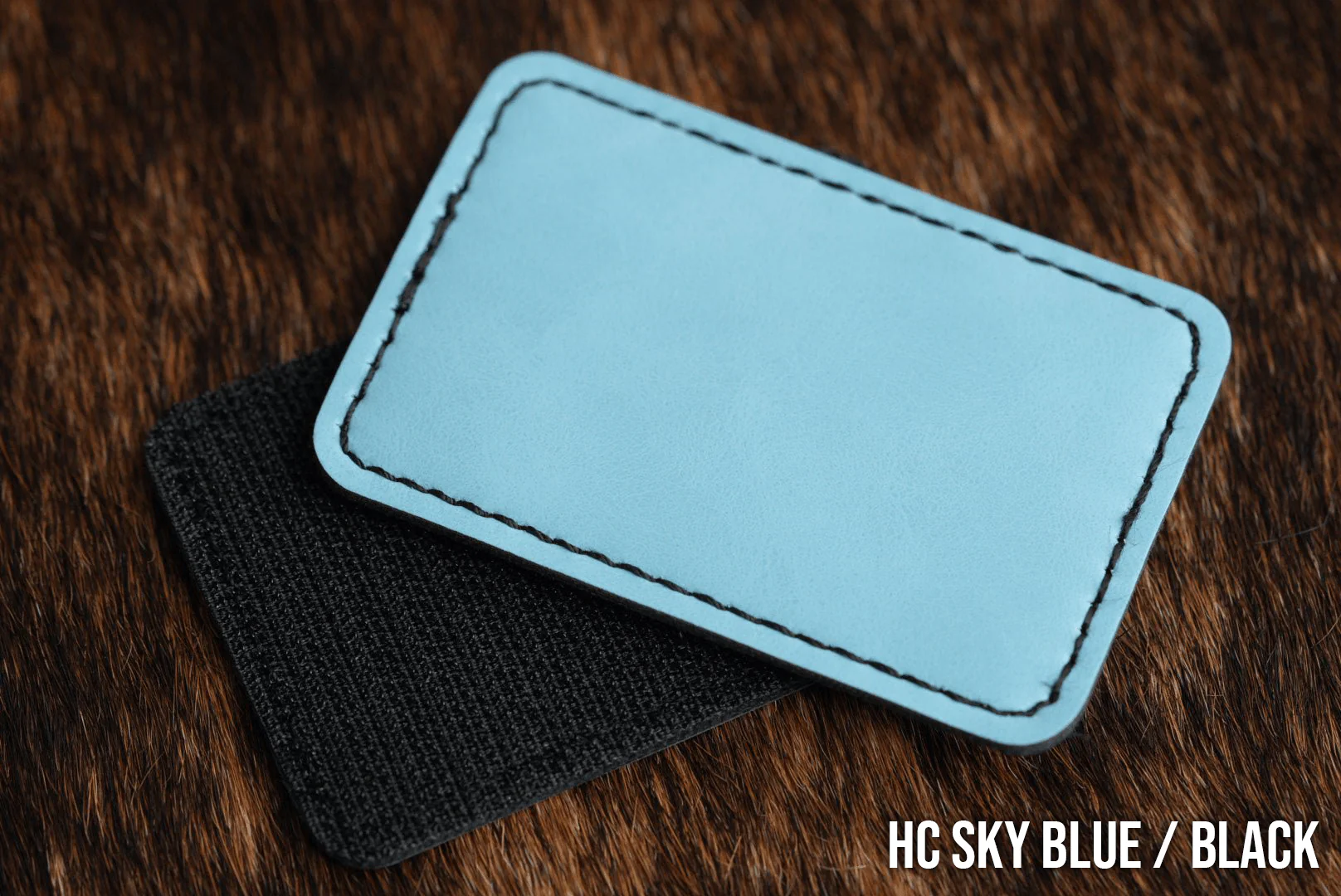 Hook & Loop Premium Leatherette® Patches (5pk) - 2"x3" Rectangle - Image 19