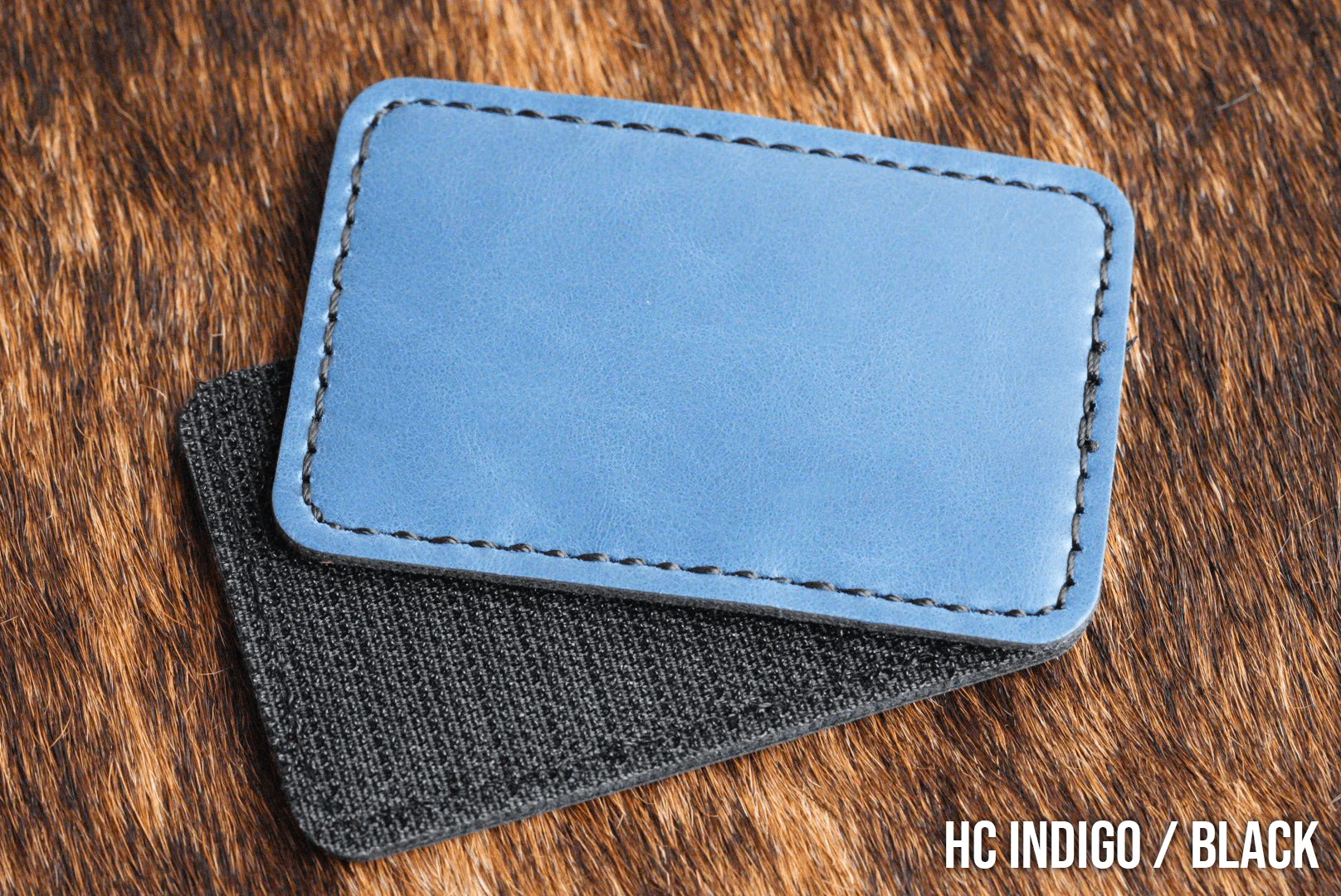 Hook & Loop Premium Leatherette® Patches (5pk) - 2"x3" Rectangle - Image 4