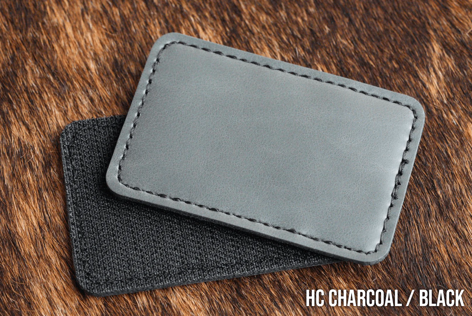 Hook & Loop Premium Leatherette® Patches (5pk) - 2"x3" Rectangle - Image 5
