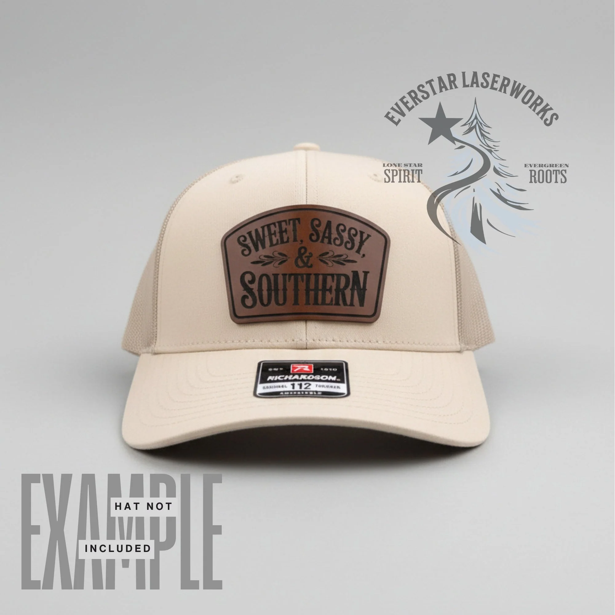 Sweet, Sassy & Southern Leather Patch - Image 3