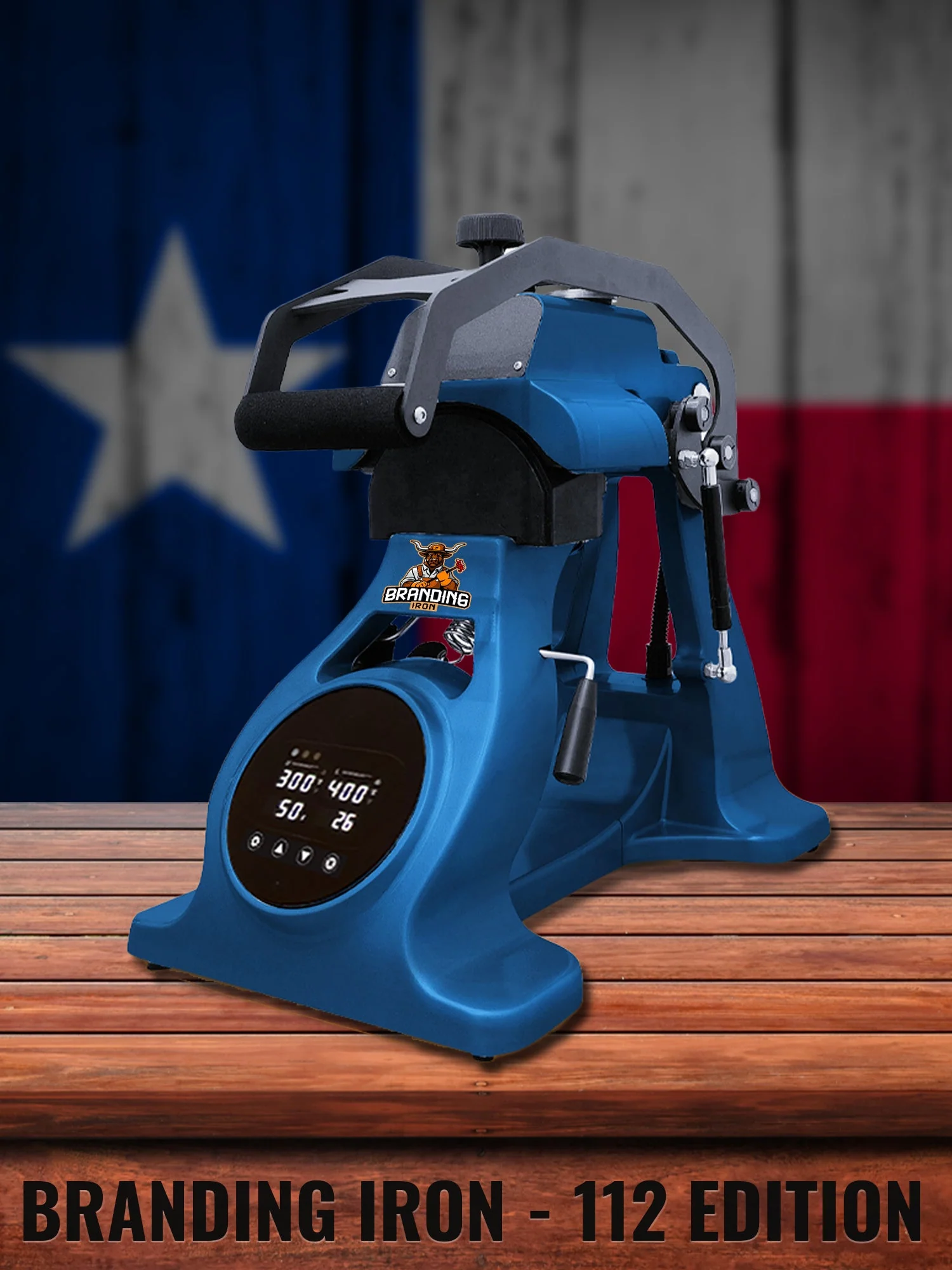 The Branding Iron - 112 Edition Dual Platen Hat Press: Deluxe Set