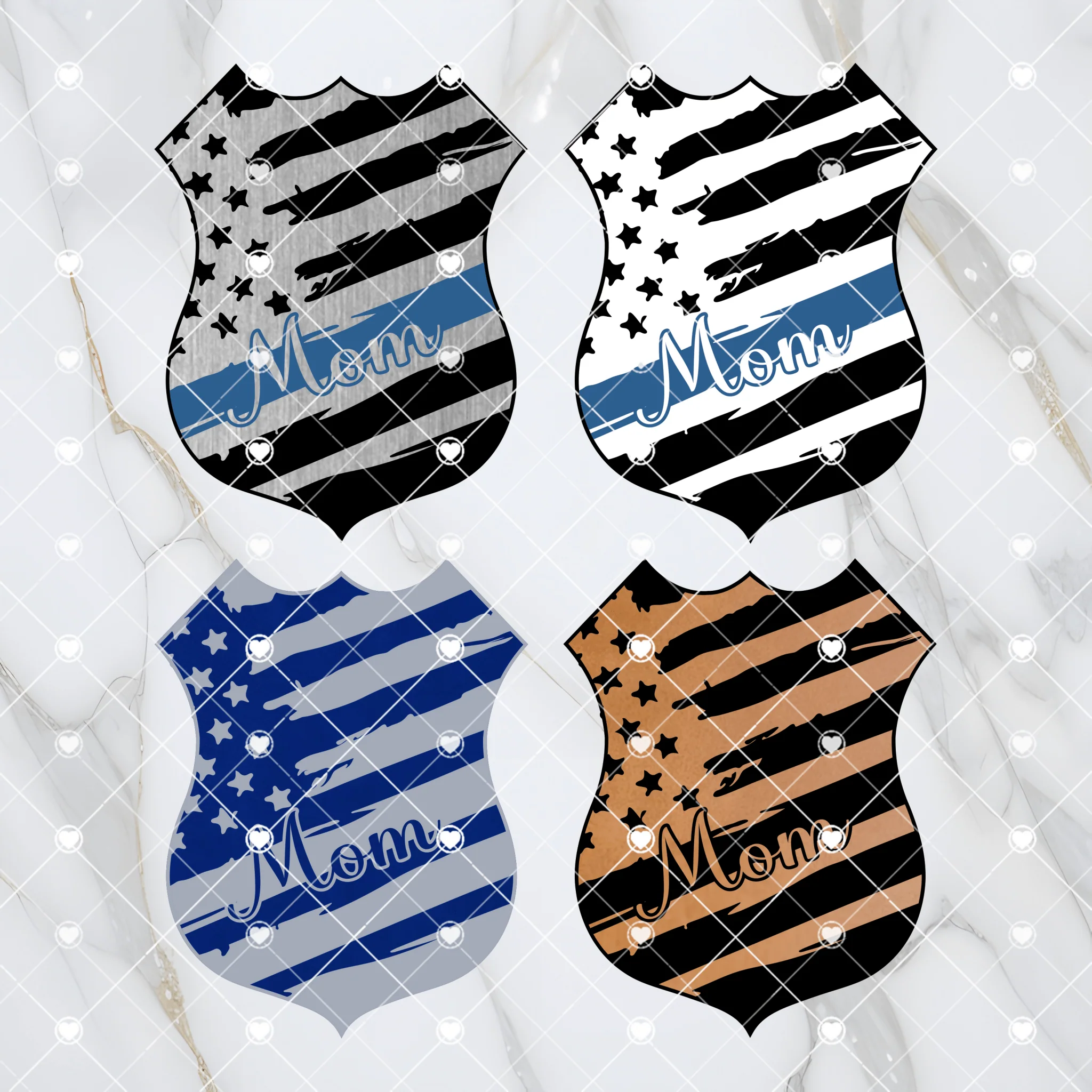 Thin Blue Line Mom - Image 2