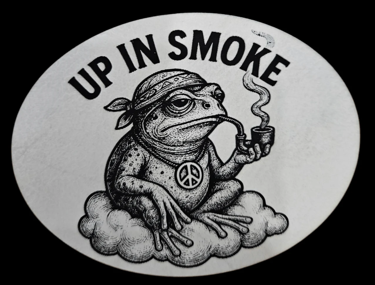 Up In Smoke Frog Digital File