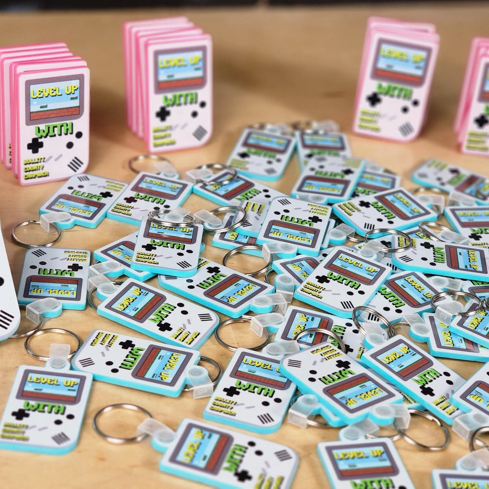 Custom UV Printed 1/8" Acrylic Keychains - Wholesale Bulk Options - MR01 - Image 11