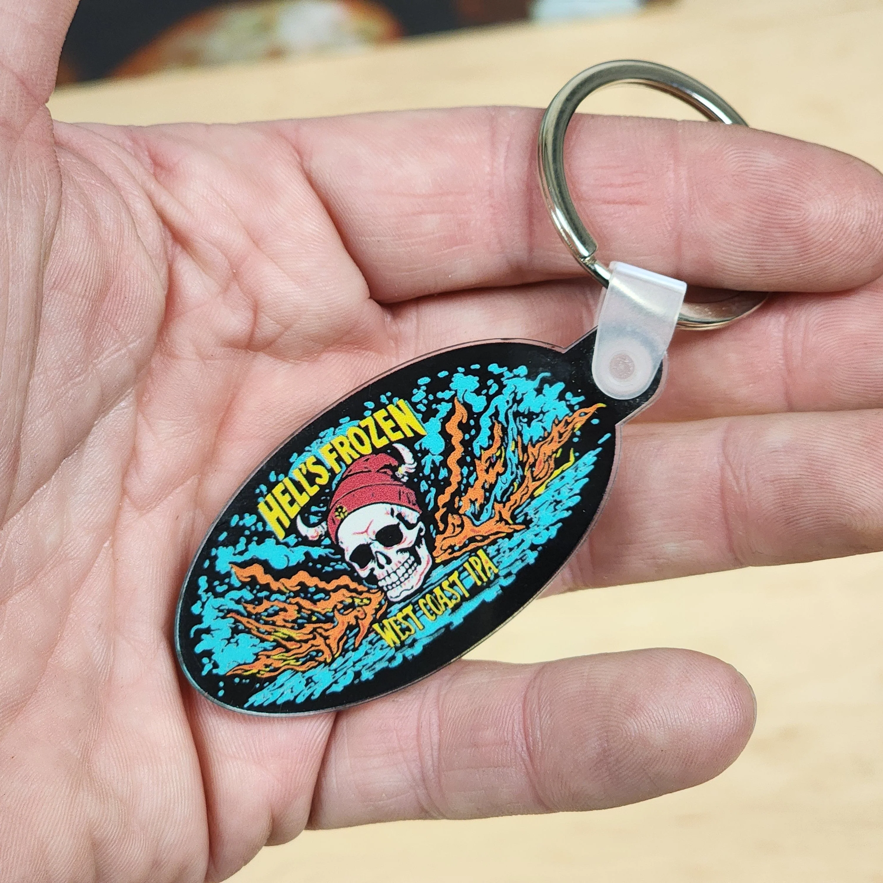 Custom UV Printed 1/8" Acrylic Keychains - Wholesale Bulk Options - MR01 - Image 14