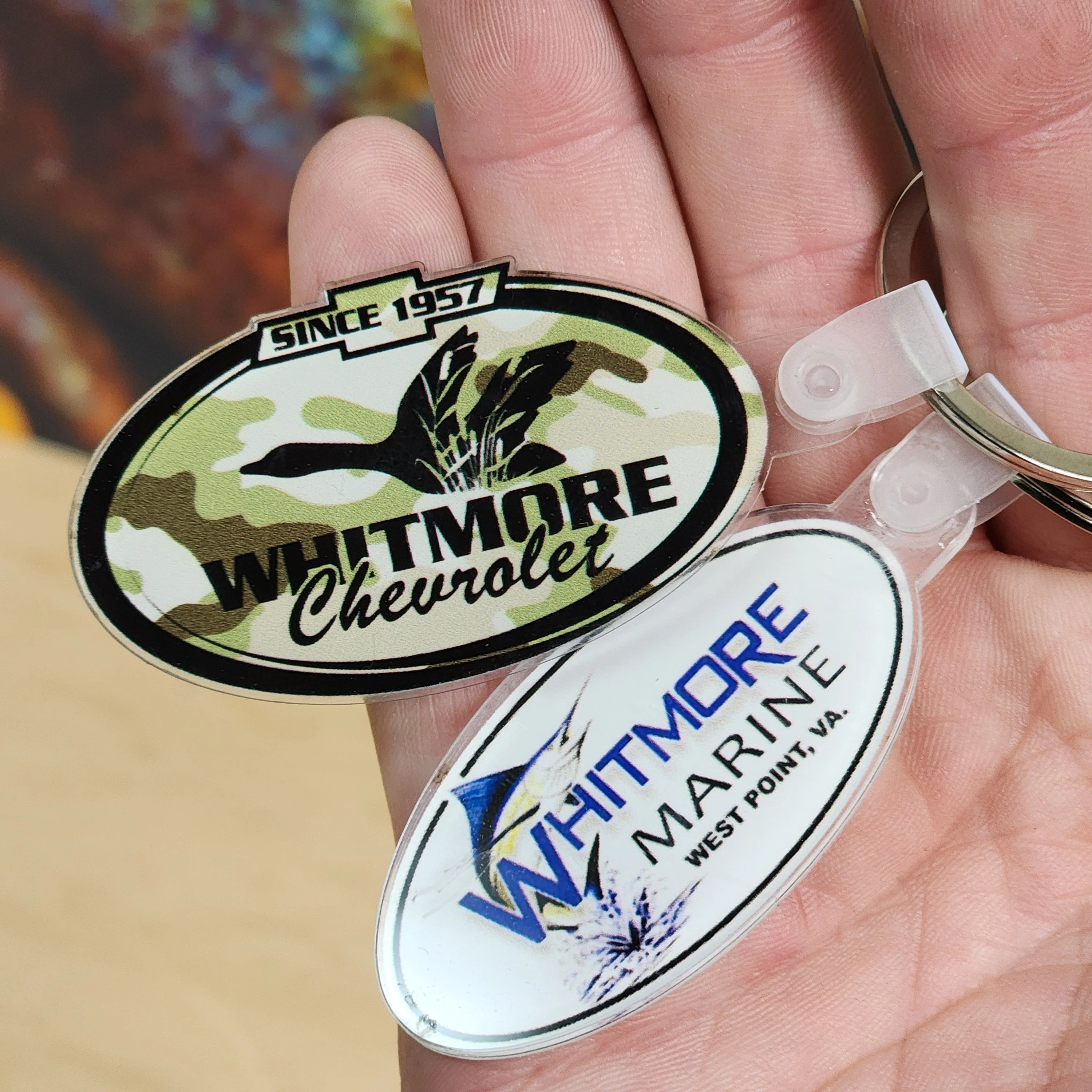 Custom UV Printed 1/8" Acrylic Keychains - Wholesale Bulk Options - MR01 - Image 15