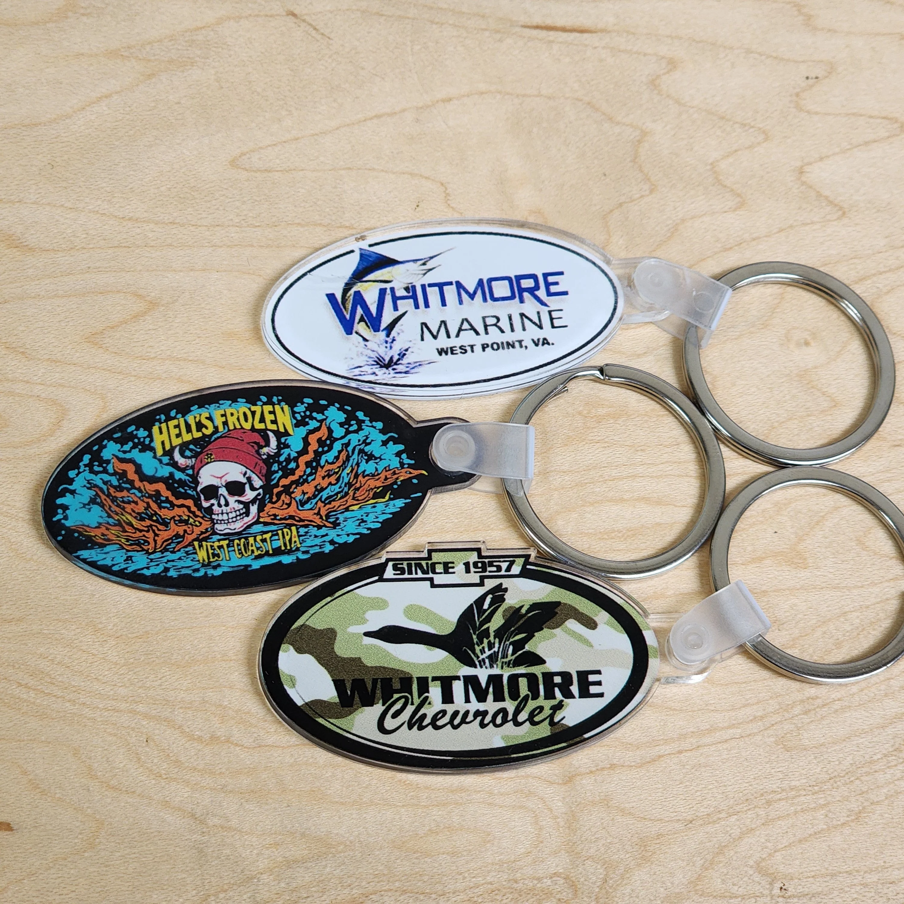 Custom UV Printed 1/8" Acrylic Keychains - Wholesale Bulk Options - MR01 - Image 18