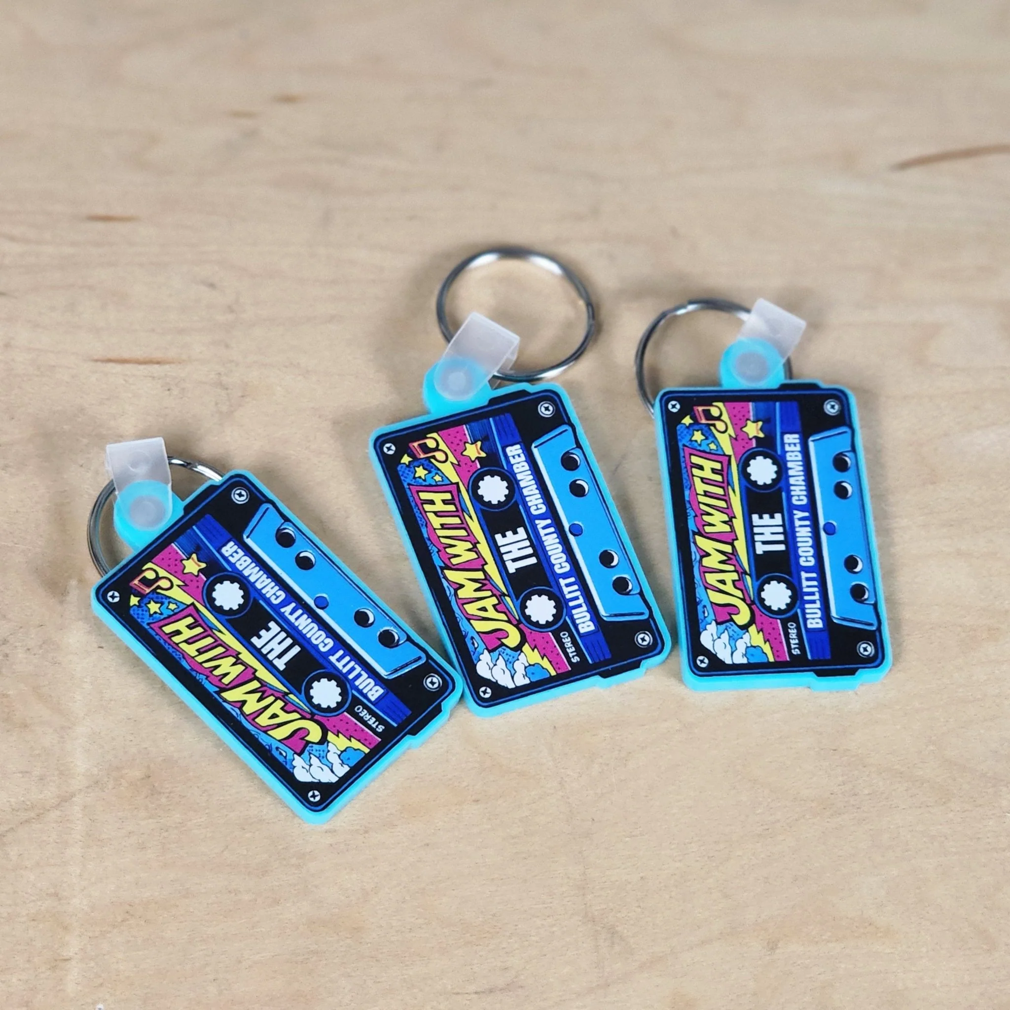 Custom UV Printed 1/8" Acrylic Keychains - Wholesale Bulk Options - MR01 - Image 4